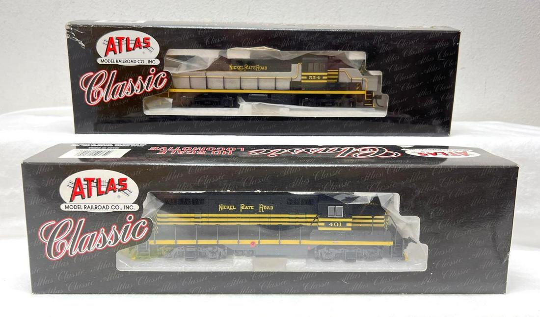 Two Atlas Classic HO Gauge 8305 8414 diesels in original boxes (1 of 7)