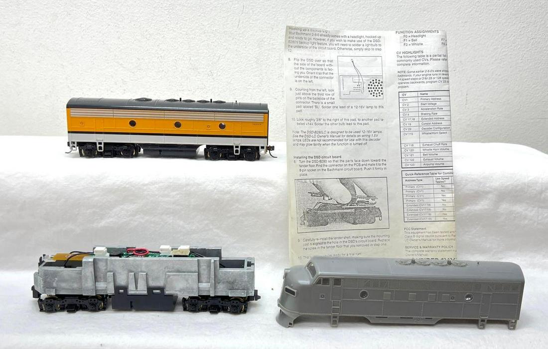Stewart Hobbies HO Gauge DRGW F9 A-B diesel units (1 of 6)