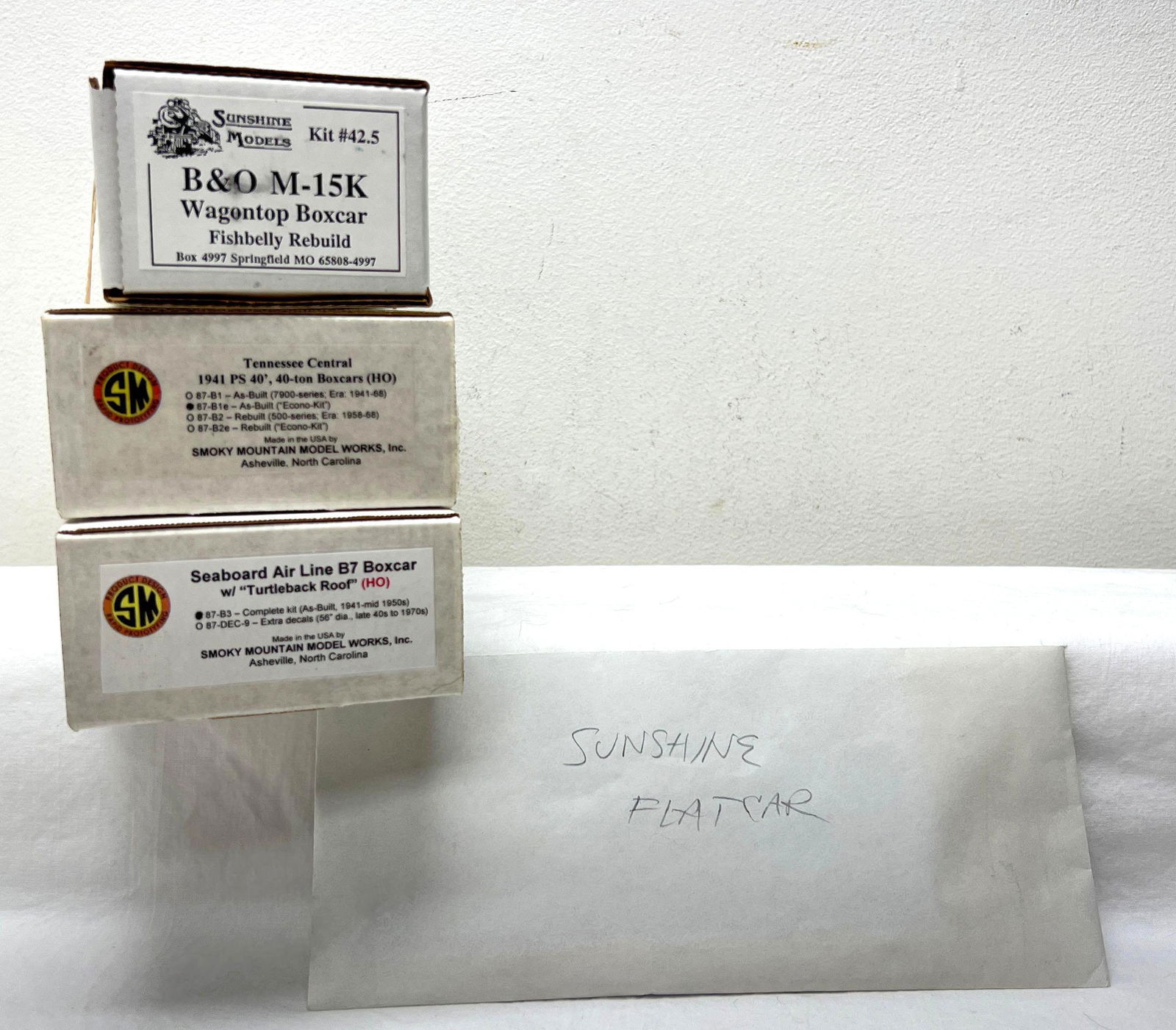 HO Scale resin Sunshine Models 42.5  Smoky Mountain Model Works 87-83 87-81e (1 of 6)