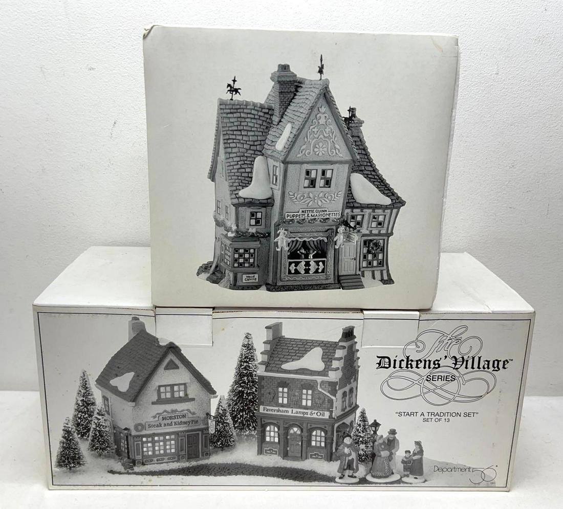 Department 56 The Heritage Village Collection Dickens Village Series Lot Of 2 (1 of 5)