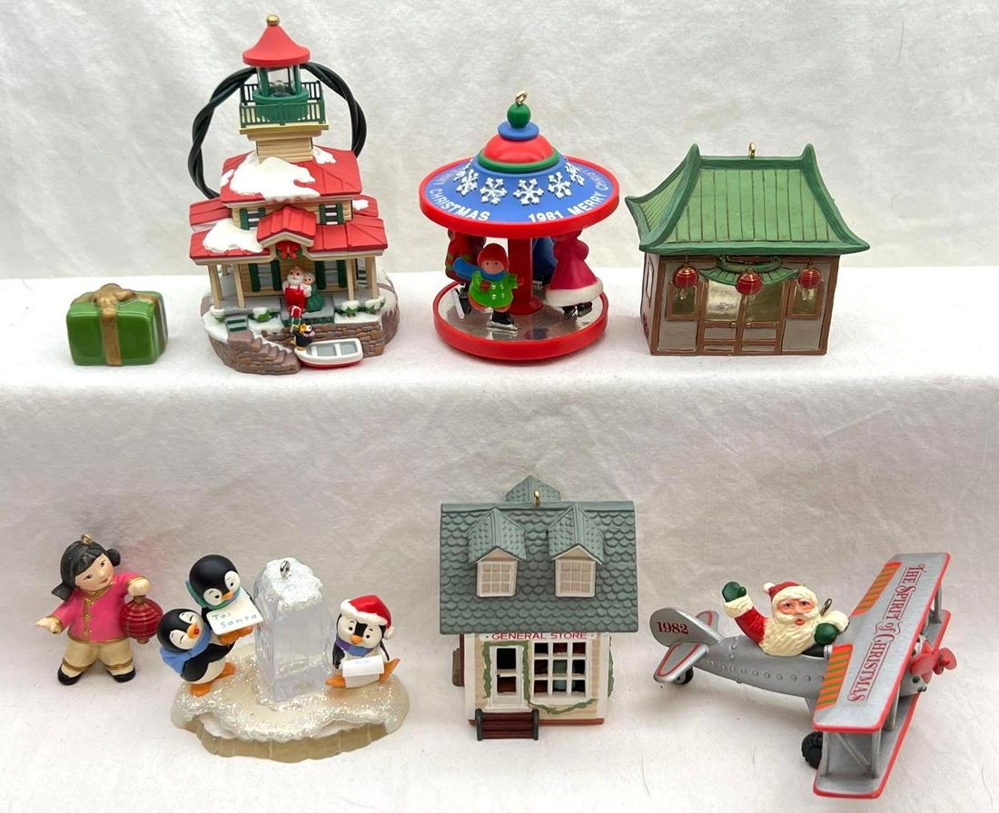 Hallmark Ornaments No Box Lot of 6 (1 of 5)