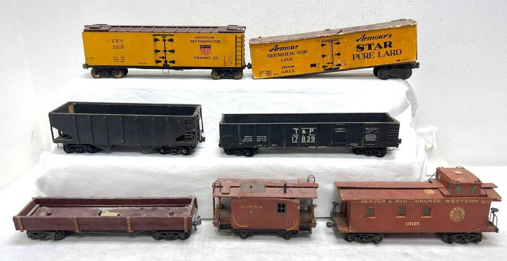 Prewar Or Postwar Wooden Kit Built O Scale Freight