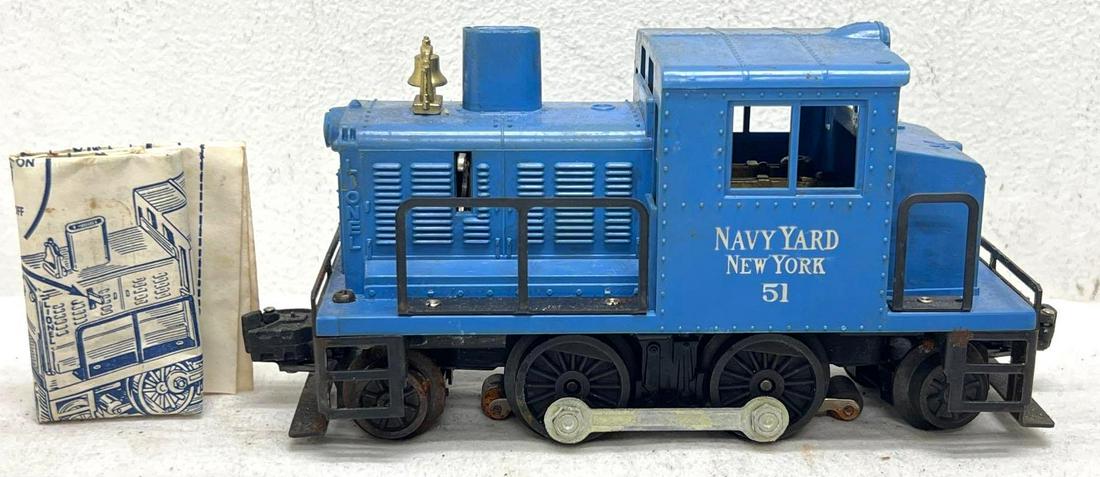 Postwar Lionel O Gauge 51 Navy Yard good struts instruct (1 of 8)