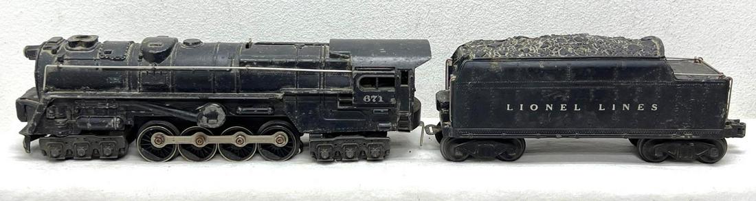 Postwar Lionel O Gauge 671 6-8-6 w/671W Turbine (1 of 6)