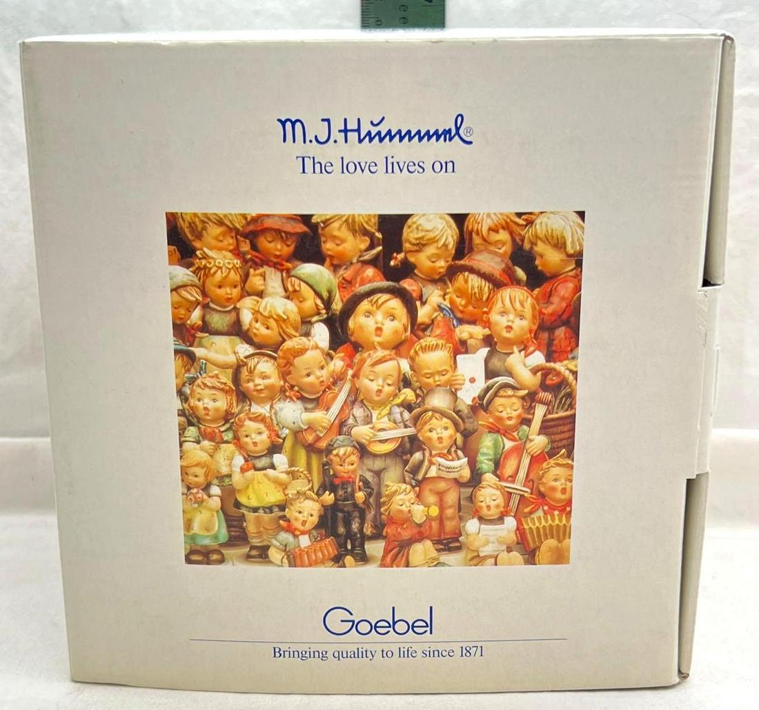 Goebel Hummel Volunteers: Goebel Hummel Volunteers. Lot includes, #954 Soldatenspiel Volunteers, Hum 50/0 01-050-01-2, 5 1/2 inches tall. No cracks or chips. Has been displayed.