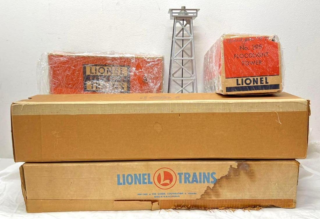 Postwar Lionel O gauge 394 395 110 317 in original boxes (1 of 8)