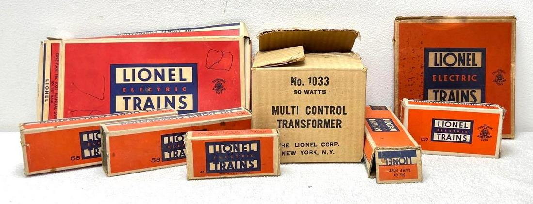 Postwar Lionel O Gauge accessories in box 1033 58 41 more (1 of 9)