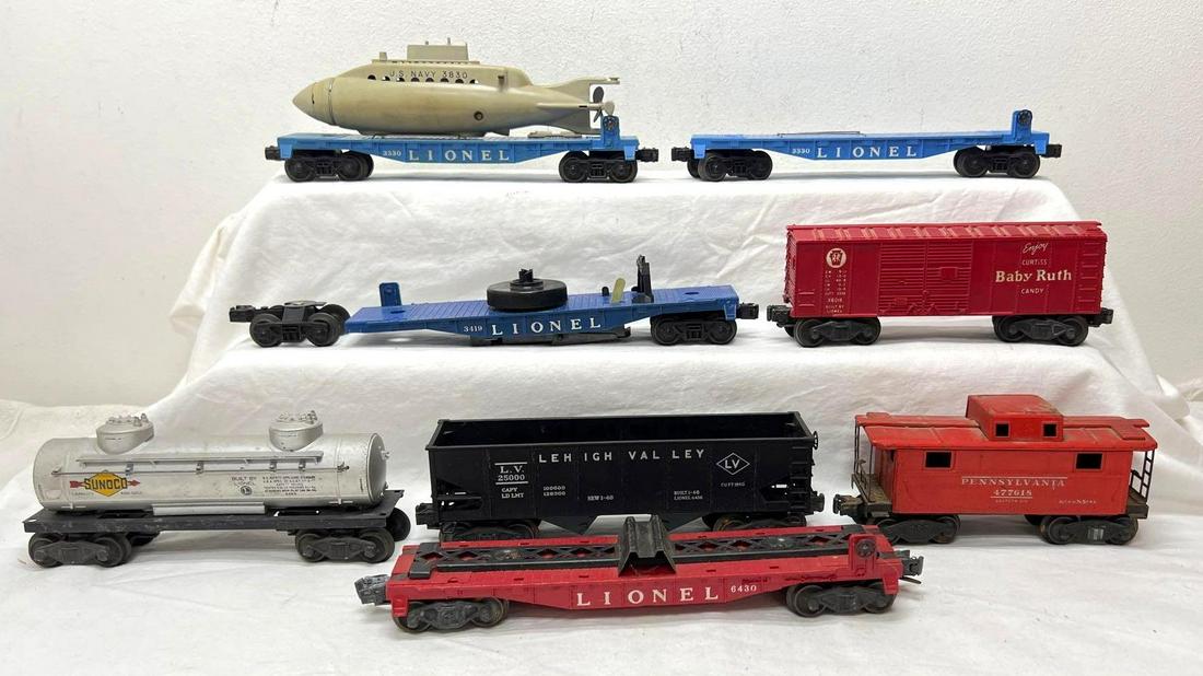 Postwar Lionel O Gauge 2472, 3330 6430, 6014 more (1 of 9)