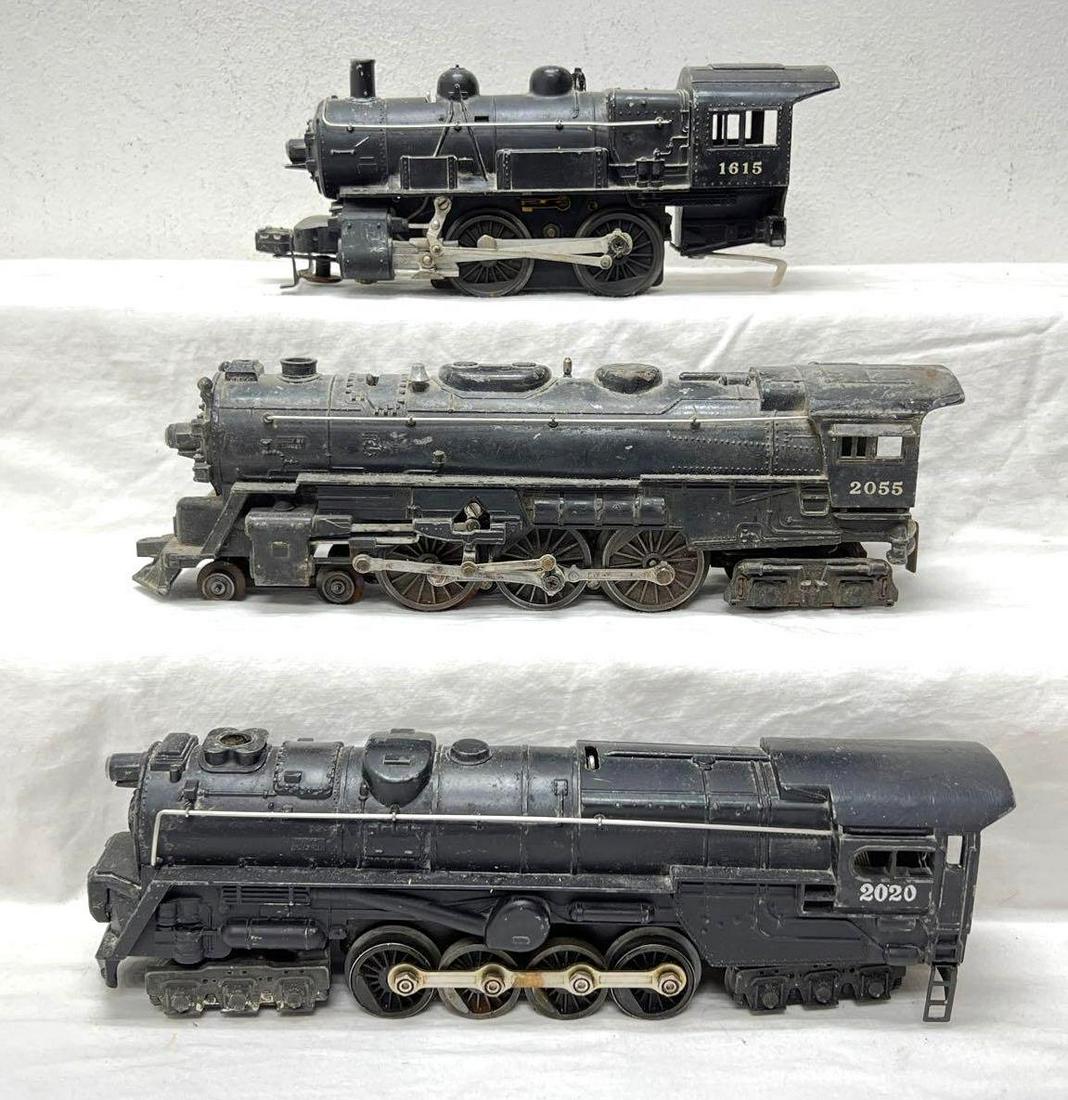Postwar Lionel O Gauge 2020 1615 2055 steam locos (1 of 6)