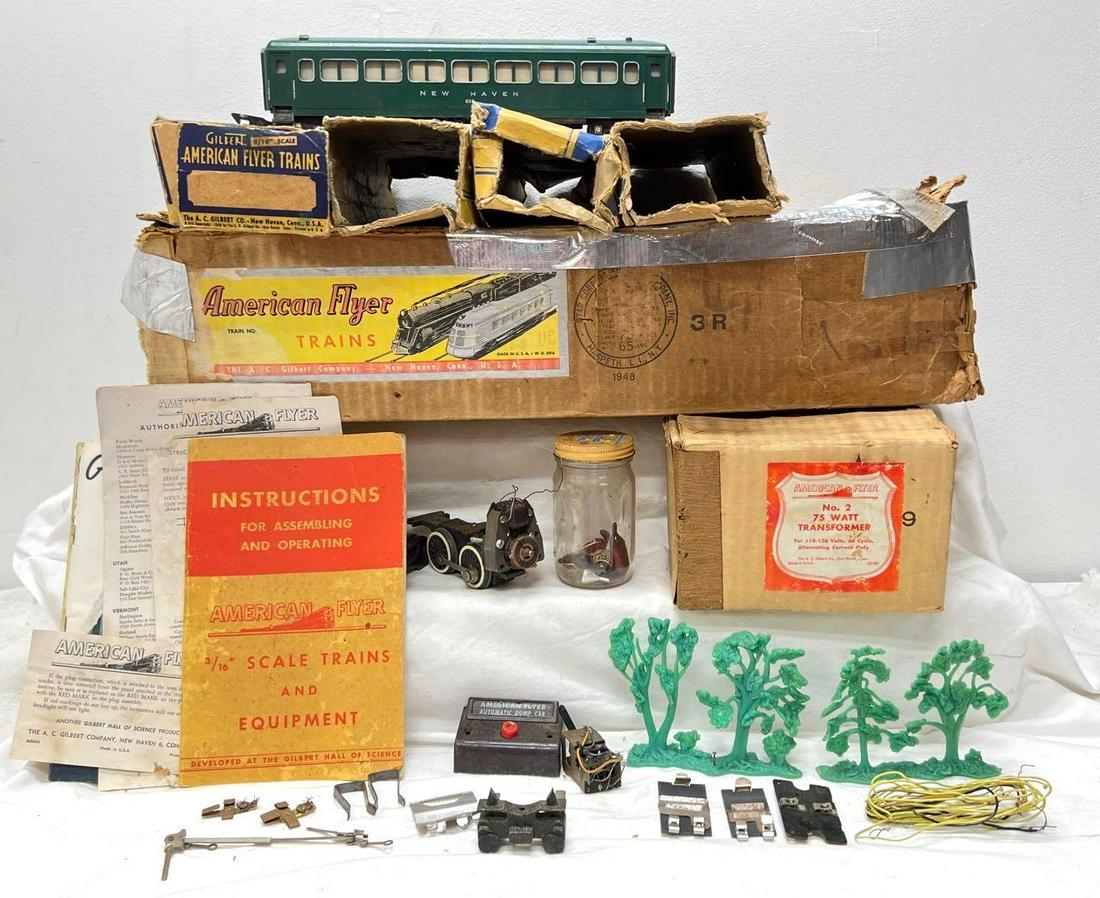 Postwar American Flyer S Gauge set box 650 2 more (1 of 16)
