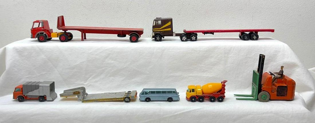 Dinky Matchbox Ertl Semi tractors trailers Hyster cement (1 of 12)
