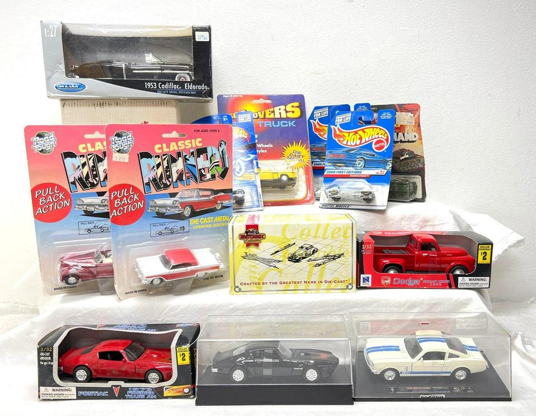 Die-cast cars in packages mixed scales (1 of 20)