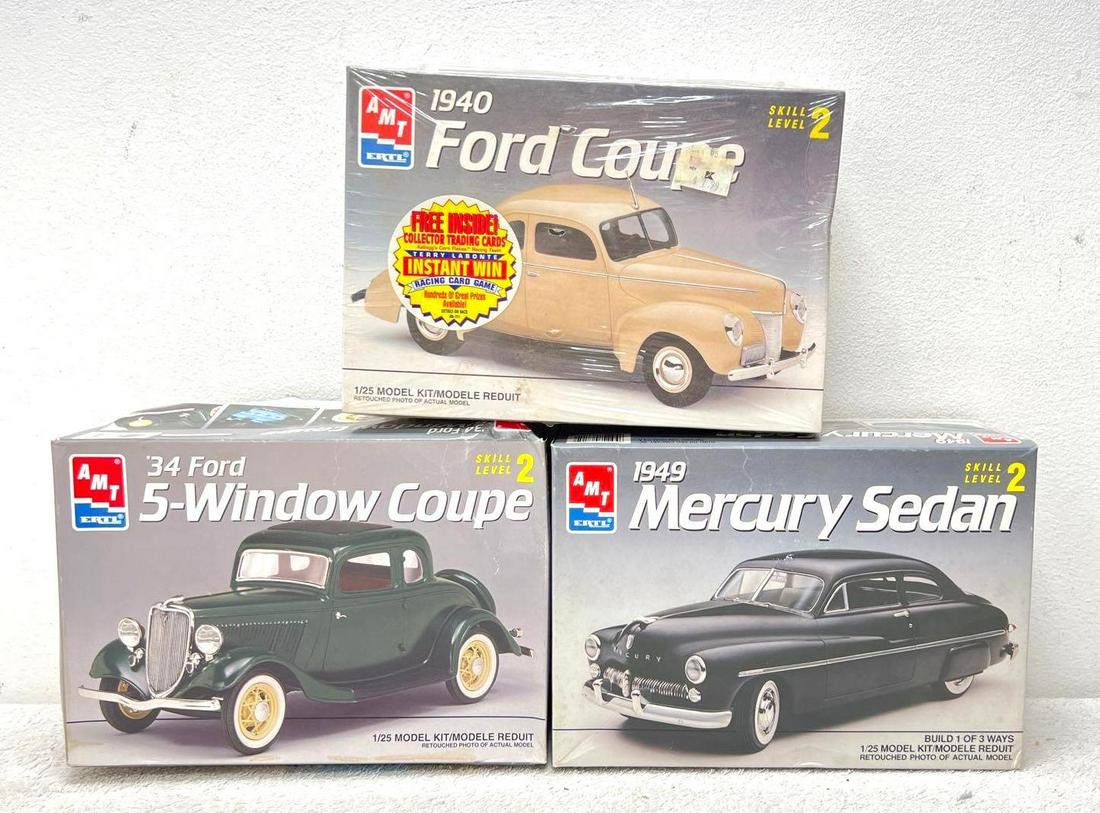 AMT 6815 8056 8214 1/25 unbuilt kits in original boxes (1 of 7)