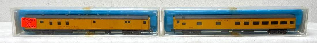 Atlas N Scale 2632 UP baggage 2634 Tail Car in original boxes (1 of 6)