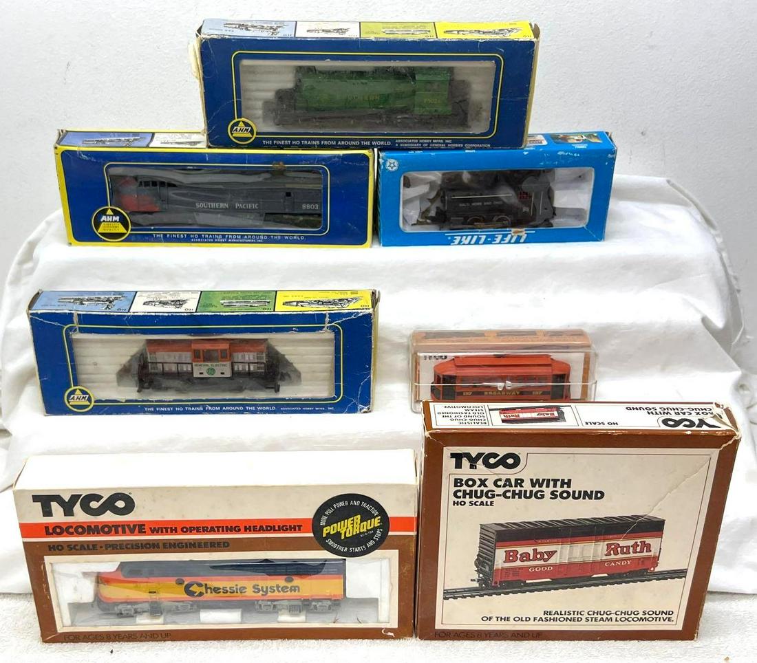 HO Gauge Tyco Life-Like AHM steam diesel electric in boxes (1 of 7)