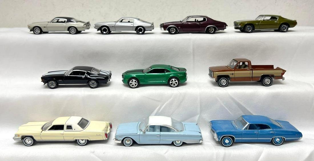 1:64 AutoWorld Greenlight Racing Champions Johnny Lightning Ertl Camaro (1 of 10)