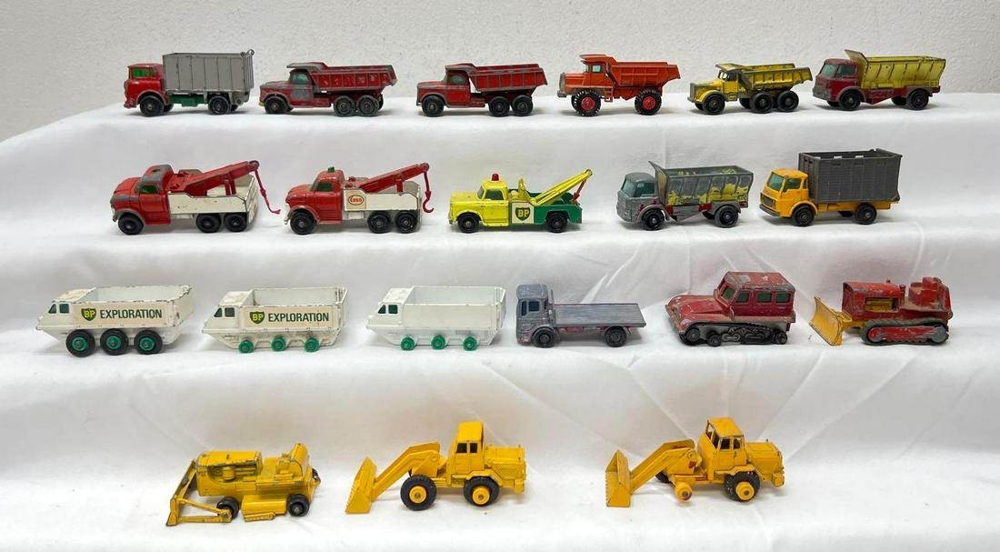 Lesney Matchbox 69 18 16 35 70 60 71 13 6 28 48 26 37 61 some multiples die-cast (1 of 13)