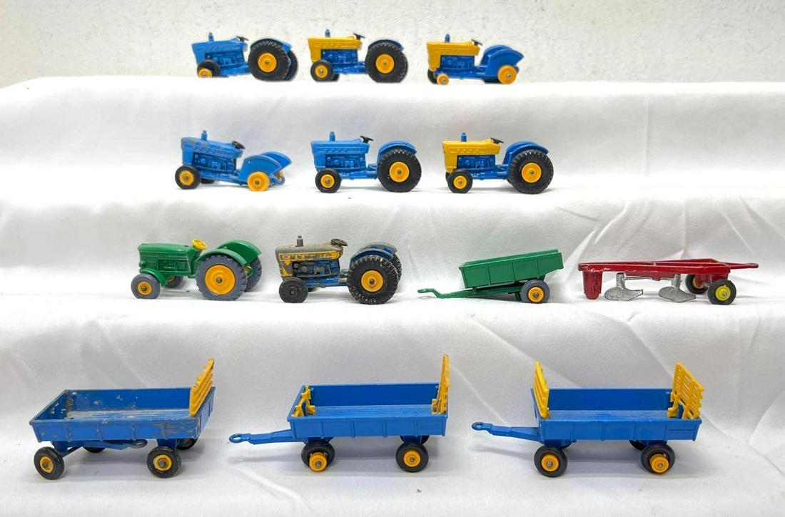Lesney Matchbox seven 39 three 40 50 die-cast Ford John Deere Lanz 700 51 farm (1 of 10)