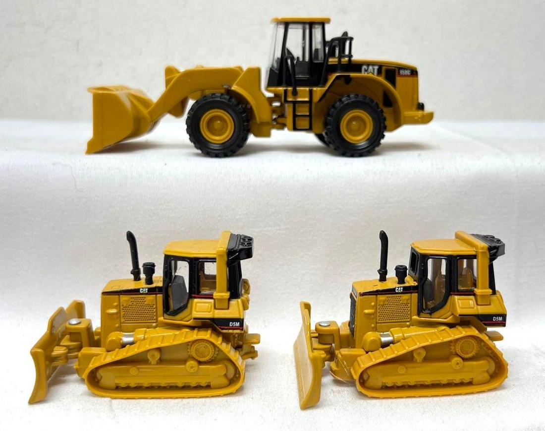 Norscot 1:87 950G Wheel Loader two D5M Crawler Dozer die-cast construction (1 of 9)