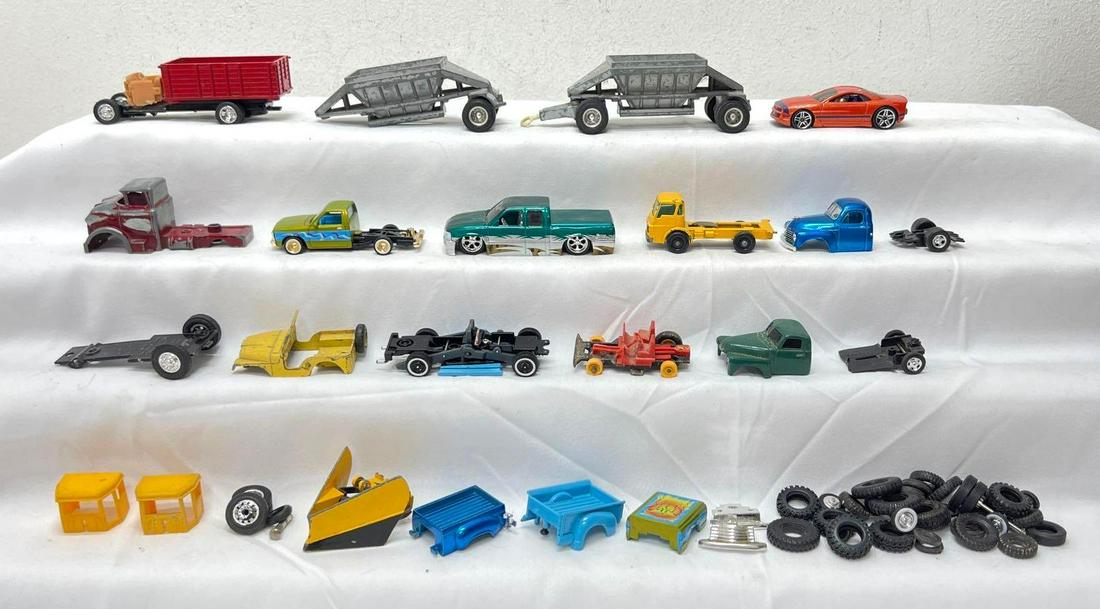 Matchbox RV MM Muscle Machines Ertl trucks cars lowriders etc parts projects: Matchbox, RV MM, Muscle Machines, Ertl and possibly others; trucks, cars, lowriders, etc. parts and/or projects. Items in this lot are sold as shown in our photos with no returns or refunds.