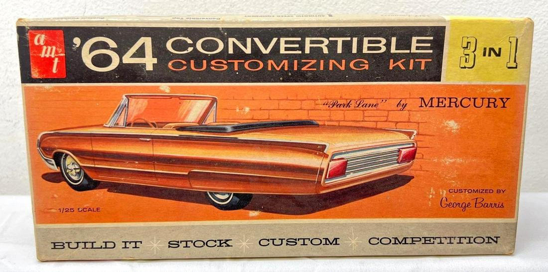 AMT 1/25 6314-150 Mercury Park Lane partial build painted parts in box (1 of 11)