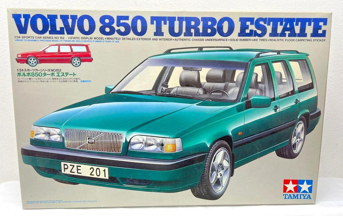 Tamiya 24152 1/24 Volvo 850 Turbo Estate unbuilt complete in box (1 of 8)