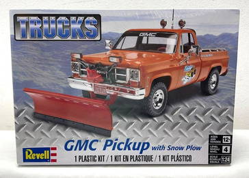 Revell 85-7222 1:24 GMC Pickup with Snow Plow sealed