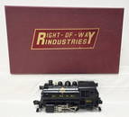 Right of Way O gauge 3 rail 0-4-0T Erie Saddletank in box