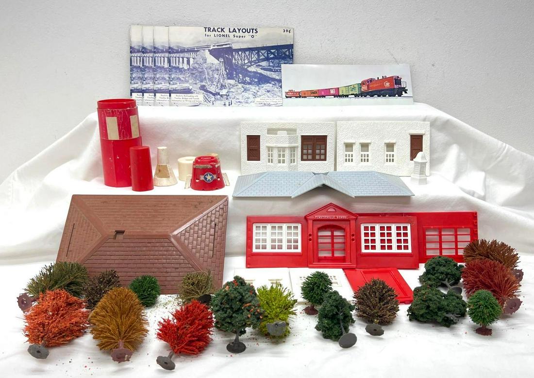 1962 Track Layouts for Lionel Super O Coca-Cola postcard more (1 of 6)