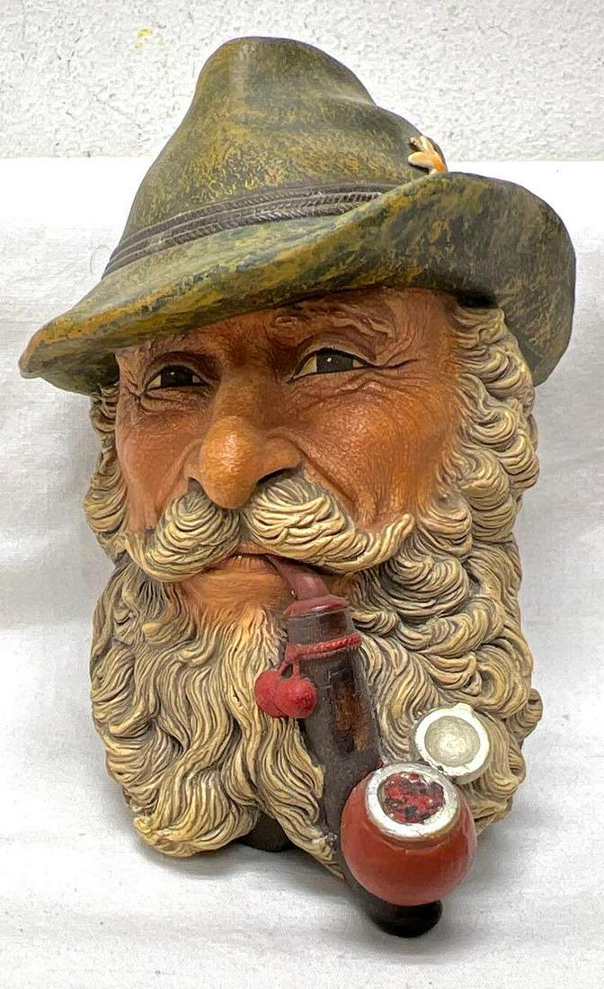 Bossons Tyrolean Chalkware Head Wall Art (1 of 3)