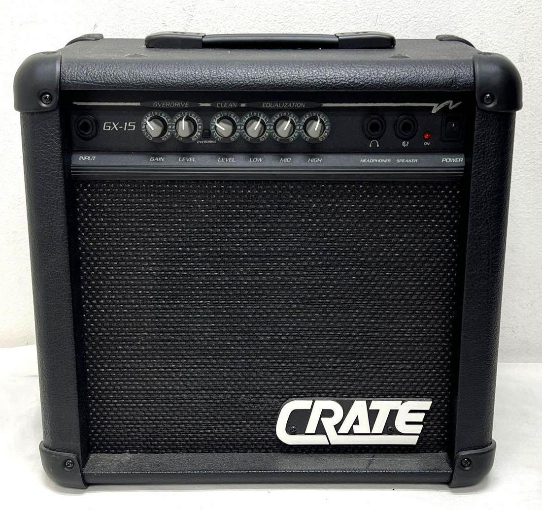 Crate Gx15 Guitar Amplifier Auction