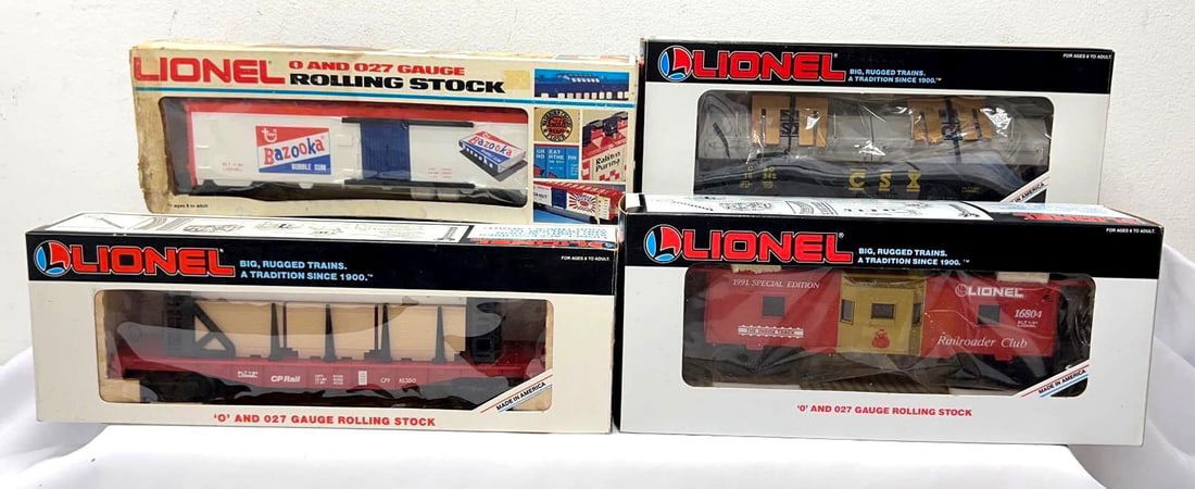 Modern Era Lionel O Gauge 9817 16804 16350 16342 in original boxes (1 of 10)