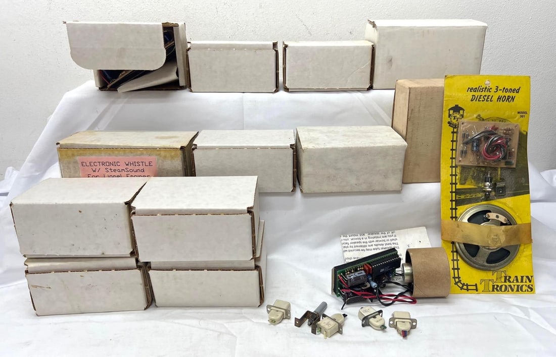 Electronic sound systems for 3 rail O gauge trains Ott Machine Services NOS (1 of 9)