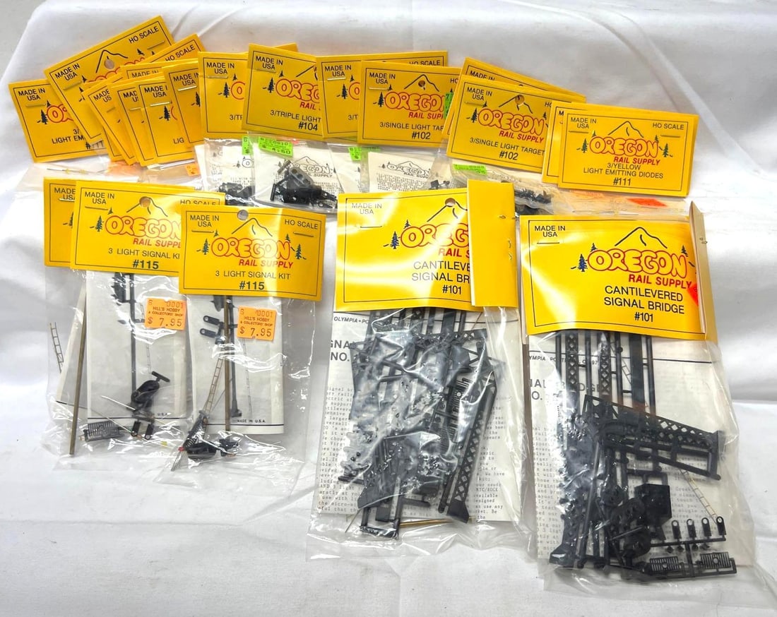 Lot of Oregon Rail Supply HO Scale signals lights diodes NOS (1 of 5)