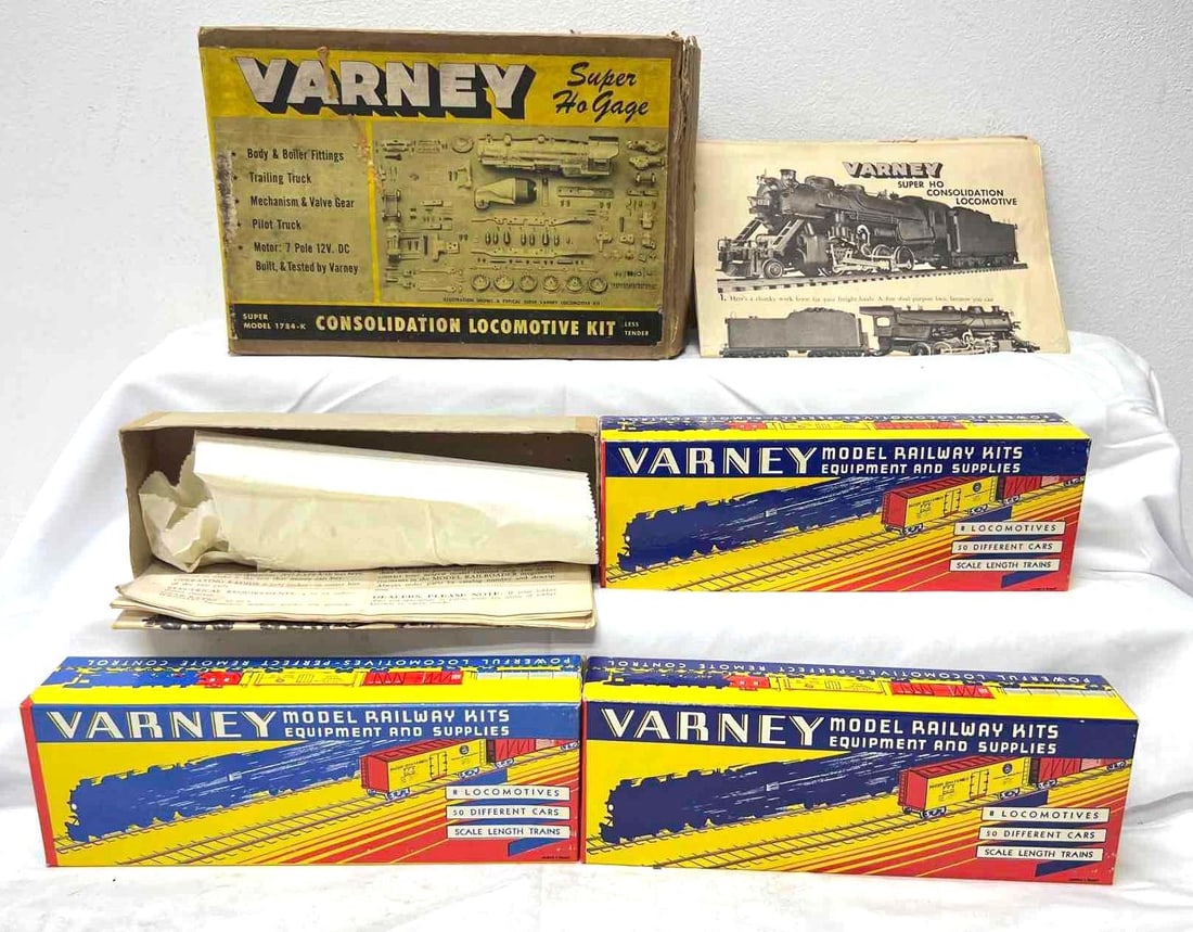 Varney Super HO Gage Super Model 1784-K Consolidation kit in boxes (1 of 6)