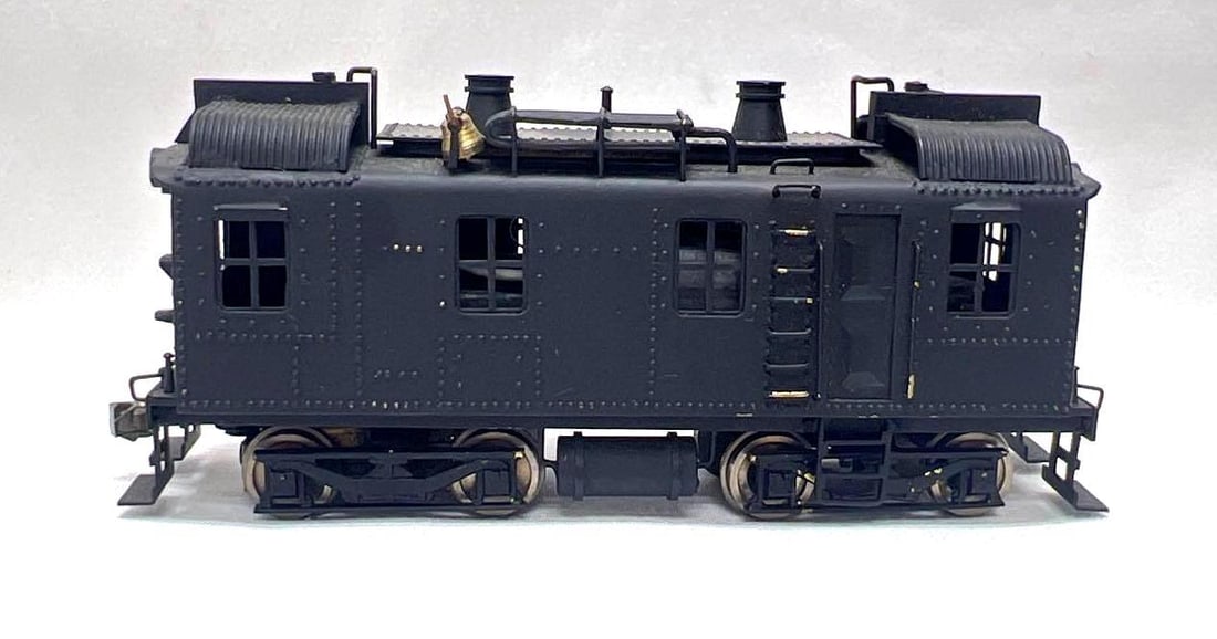 HO Scale brass 0-4-4-0 diesel box cab switcher Japan (1 of 6)