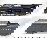 Postwar Lionel O Gauge 681 6-8-6 steam 2046W-50 Penn tender