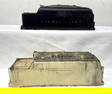 Two Postwar Lionel O Gauge 1666T-4 clear tender shells curiosity