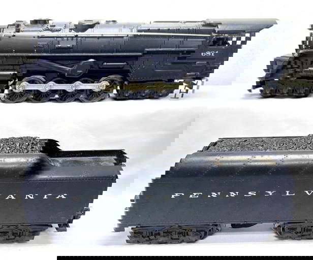 Postwar Lionel O Gauge 681 Turbine 2671wx Pennsylvania