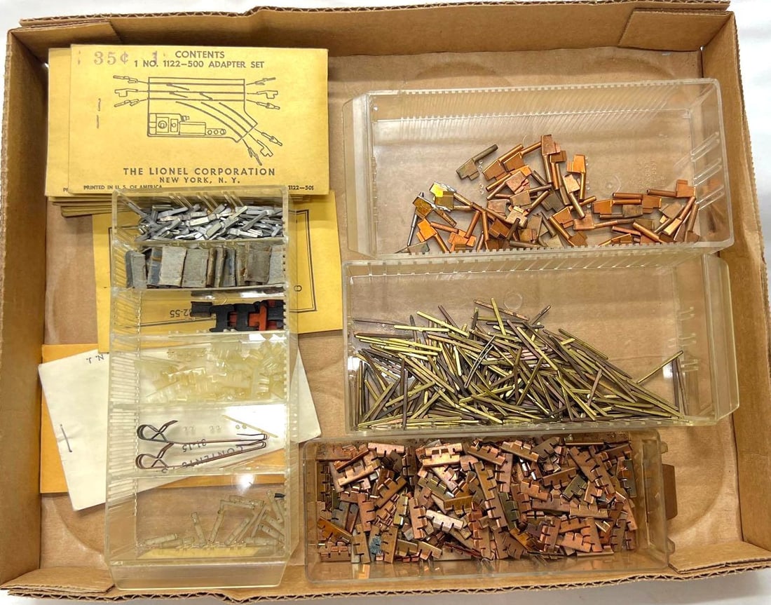 Postwar Lionel O Gauge Super O track connectors 31-7 62 32-30 (1 of 6)