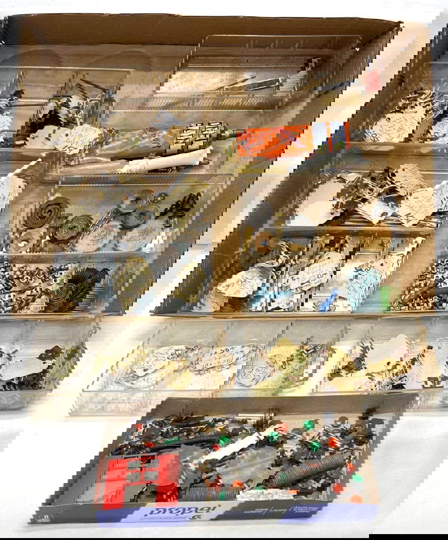 Postwar Lionel O Gauge Parts Switches Binding Nuts Some Identified Auction