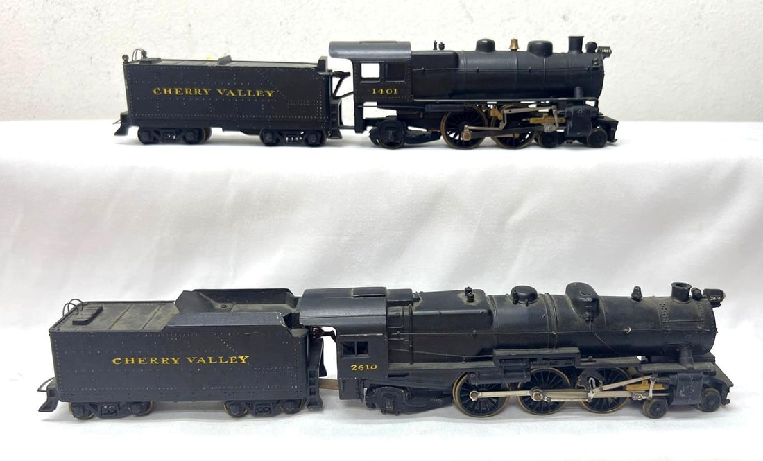 Two Cherry Valley Railroad Club Long Island NY steam locos (1 of 5)