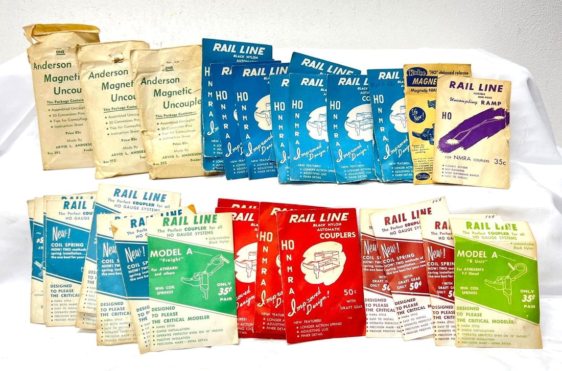 HO Gauge Baker Kadee Rail Line Anderson uncouplers couplers (1 of 6)