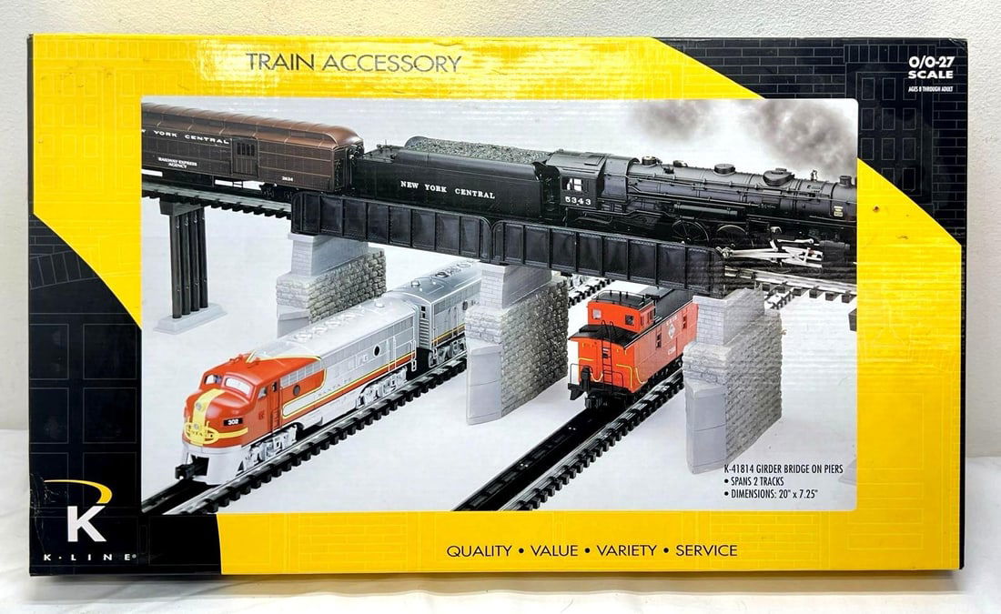 K-Line K41814 Girder Bridge on Piers Mint in box (1 of 2)