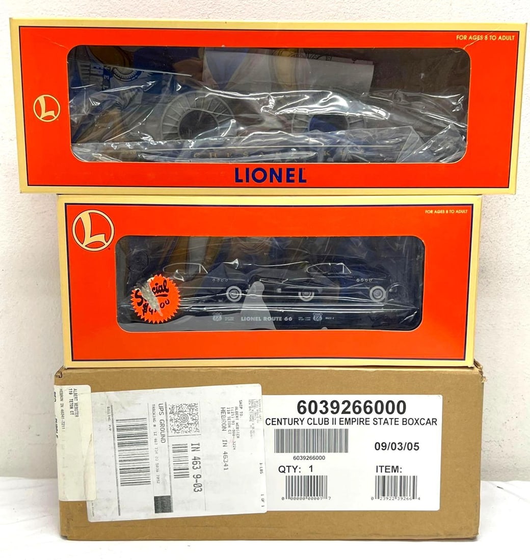 Lionel 17537 16946 39266 in original boxes (1 of 5)