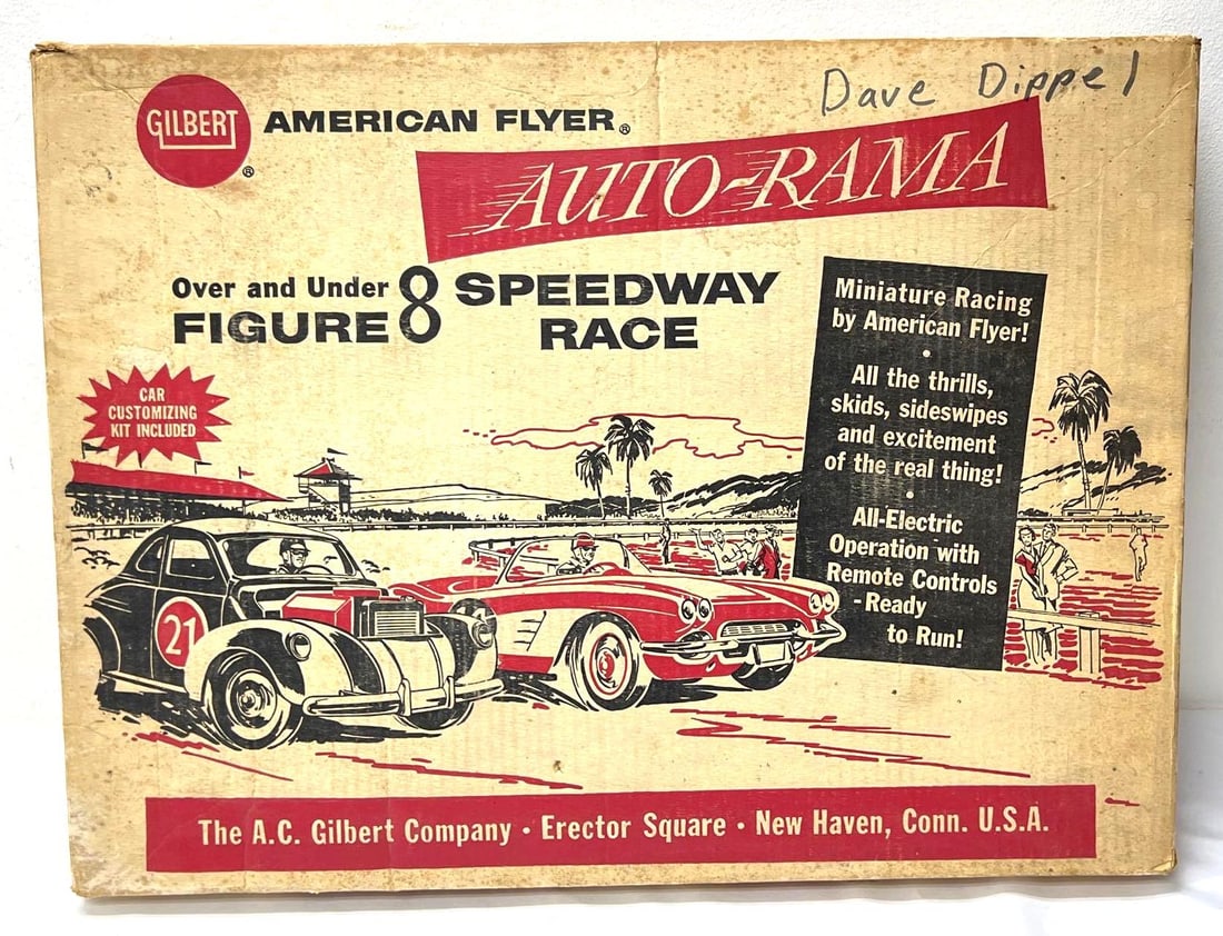 Gilbert American Flyer Auto-Rama 19083 figure 8 set (1 of 20)