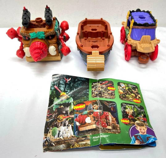 Fisher Price Imaginext System Buccaneer Bay Boat Attack Wagon ...