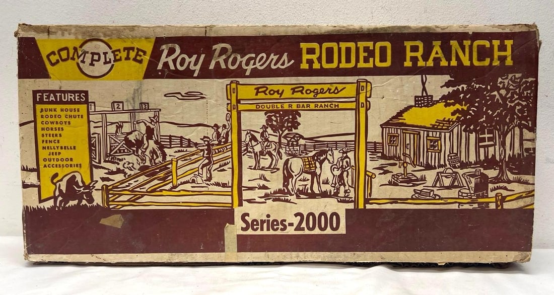 定番の中古商品 2000 Series Marx 1950s Roy Box In 3996 No Ranch Rodeo Rogers その他