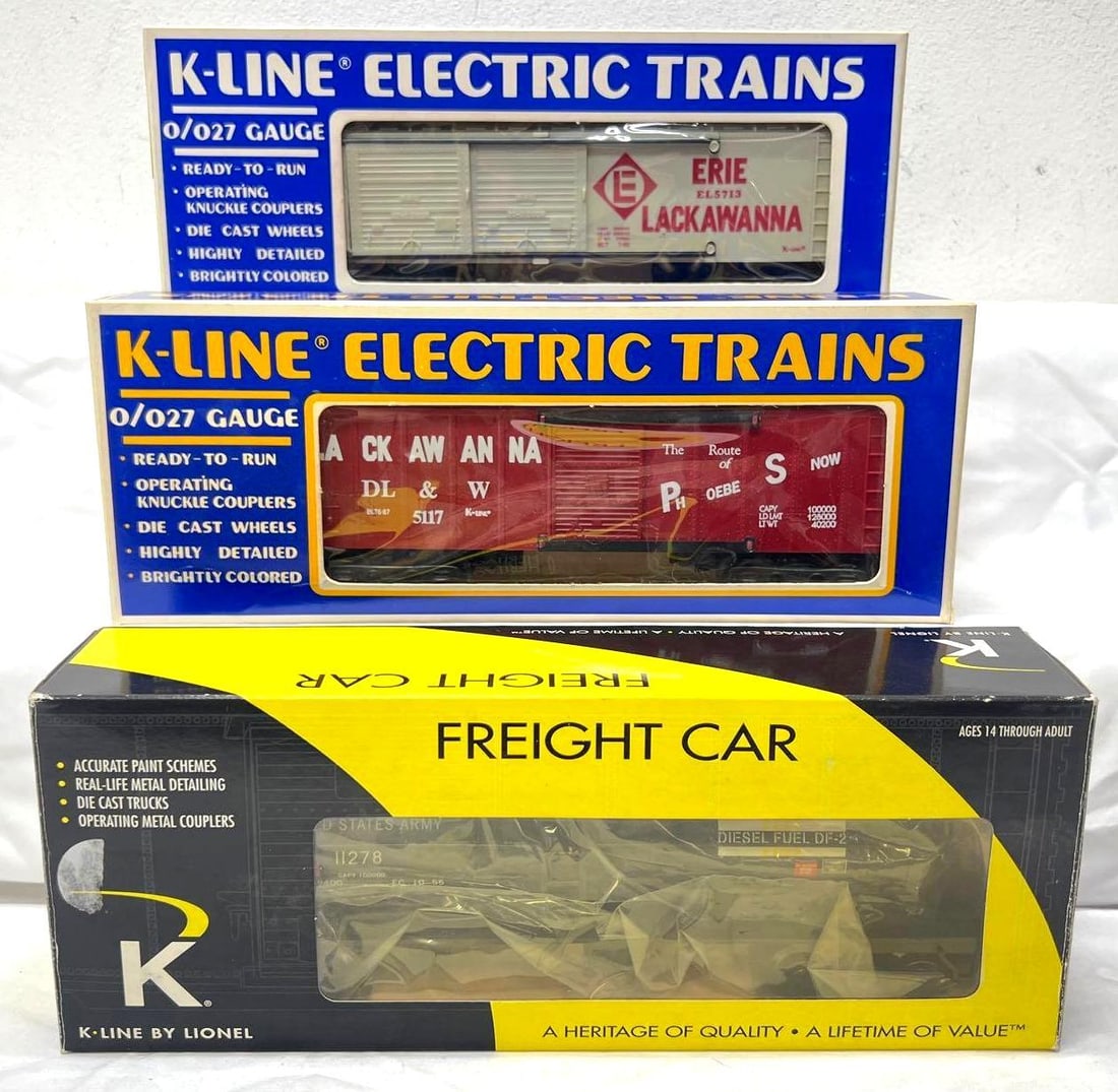 Modern Era K-Line O Gauge K-5713 K-5117 6-22529 (1 of 6)