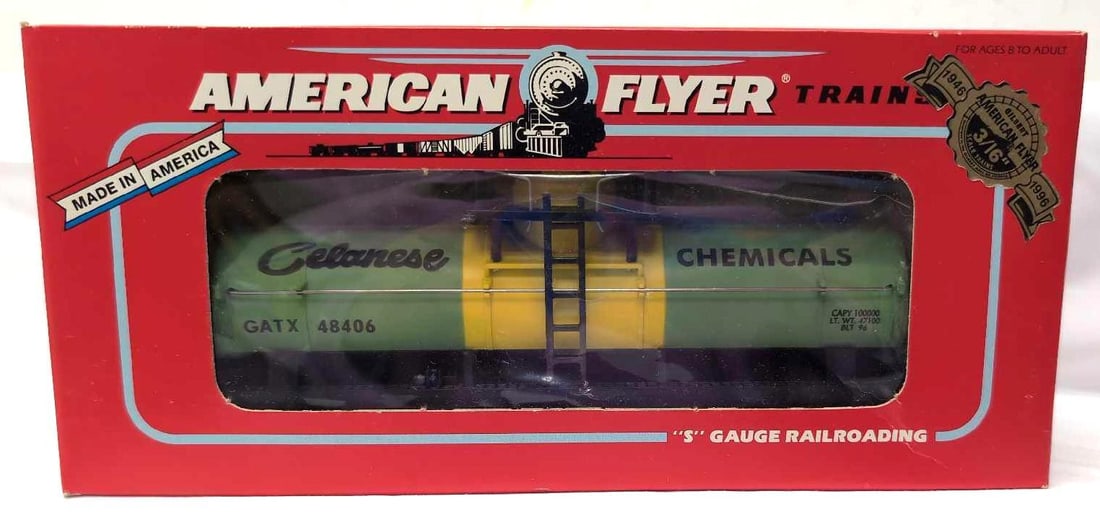 Modern Era AF/Lionel S Gauge 48406 Celanese Tank in box (1 of 4)